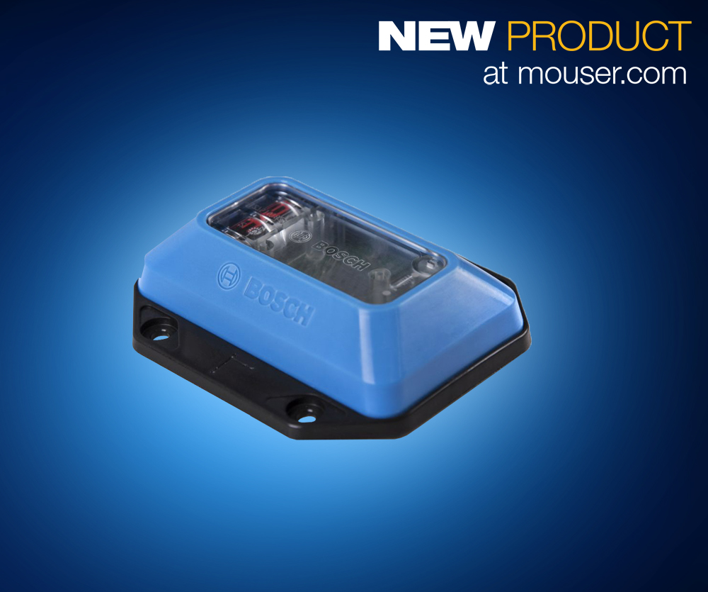 Enable Supply Chain Transparency with Bosch’s TDL110 Transport Data Logger, Now at Mouser